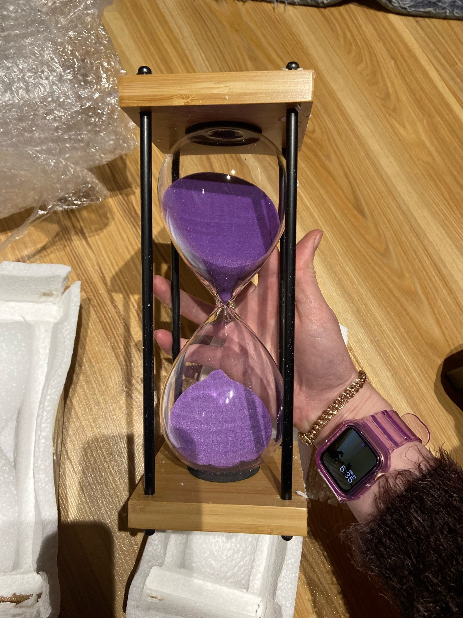 Reloj de Arena Nórdico – Nordic Decor - Minimalist House Shop