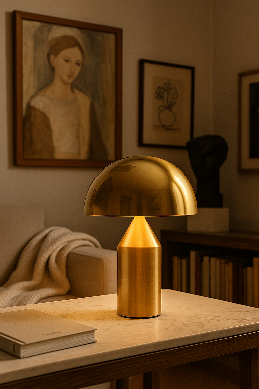 Lámpara Touch Mushroom - Minimalist House Shop