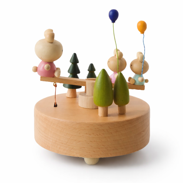 Carrusel Musical de Madera – Parque Encantado - Minimalist House Shop