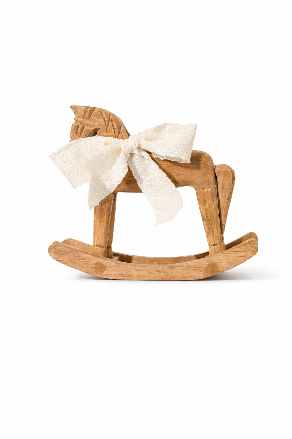 Cavalo Decorativo em Madeira — Estilo Retrô - Minimalist House Shop