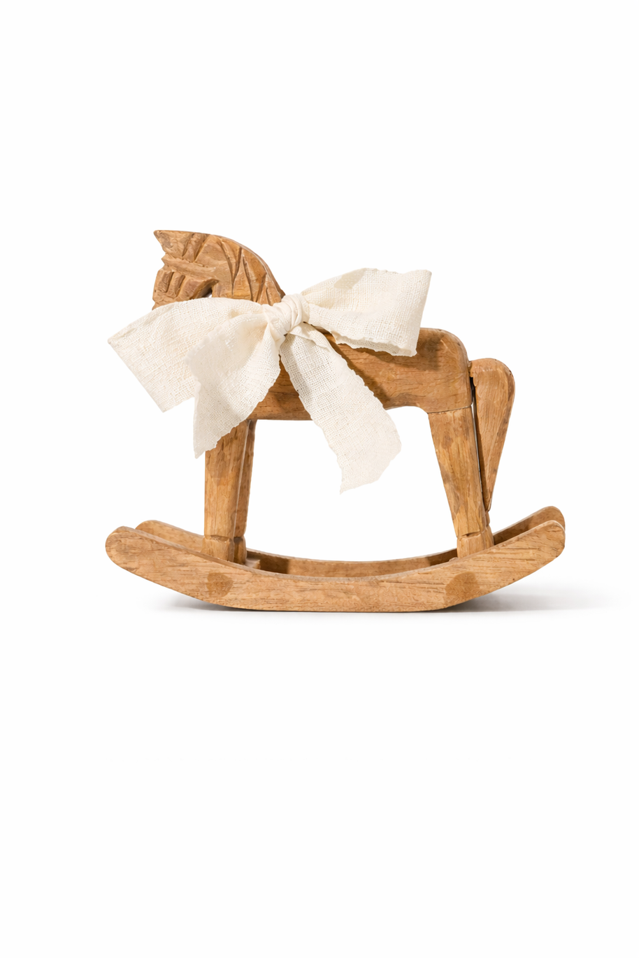 Cavalo Decorativo em Madeira — Estilo Retrô - Minimalist House Shop