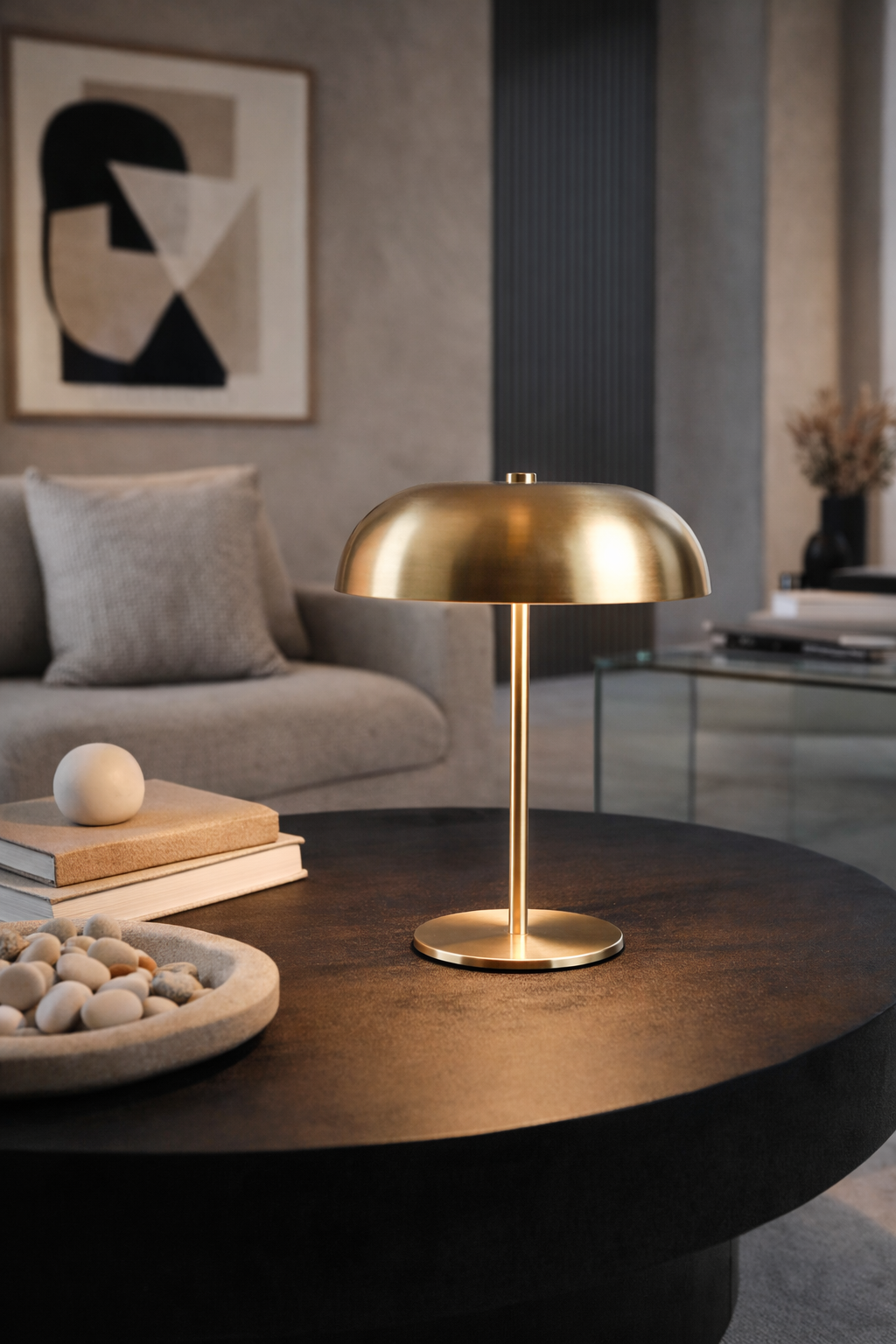 Luminária de Mesa LED Portátil Recarregável USB - Aurum - Minimalist House Shop