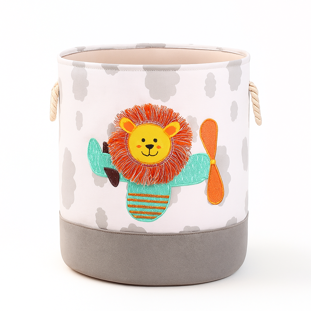 Cesta Organizadora de Juguetes – Animales - Minimalist House Shop
