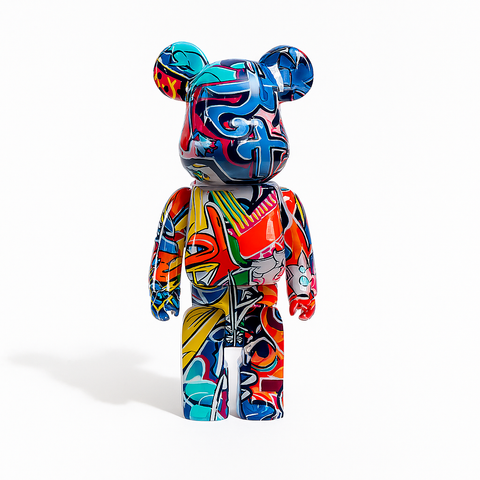 Estatuilla Decorativa Oso Graffiti - Minimalist House Shop