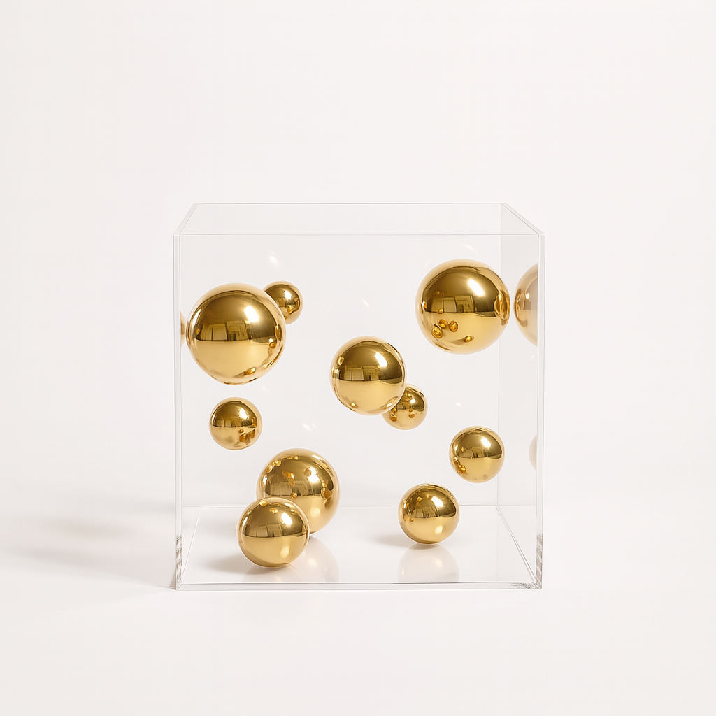 Caja Decorativa de Acrílico María Antonieta - Minimalist House Shop