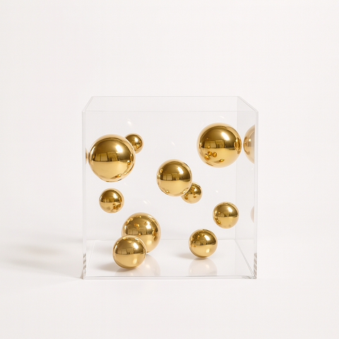 Caja Decorativa de Acrílico María Antonieta - Minimalist House Shop