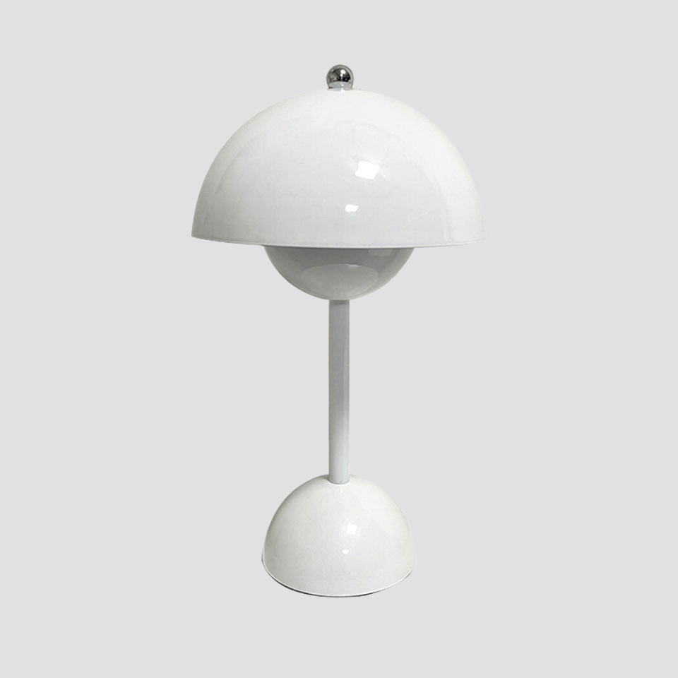 Lámpara Minimalista con Touch – Modelo Cogumelo - Minimalist House Shop