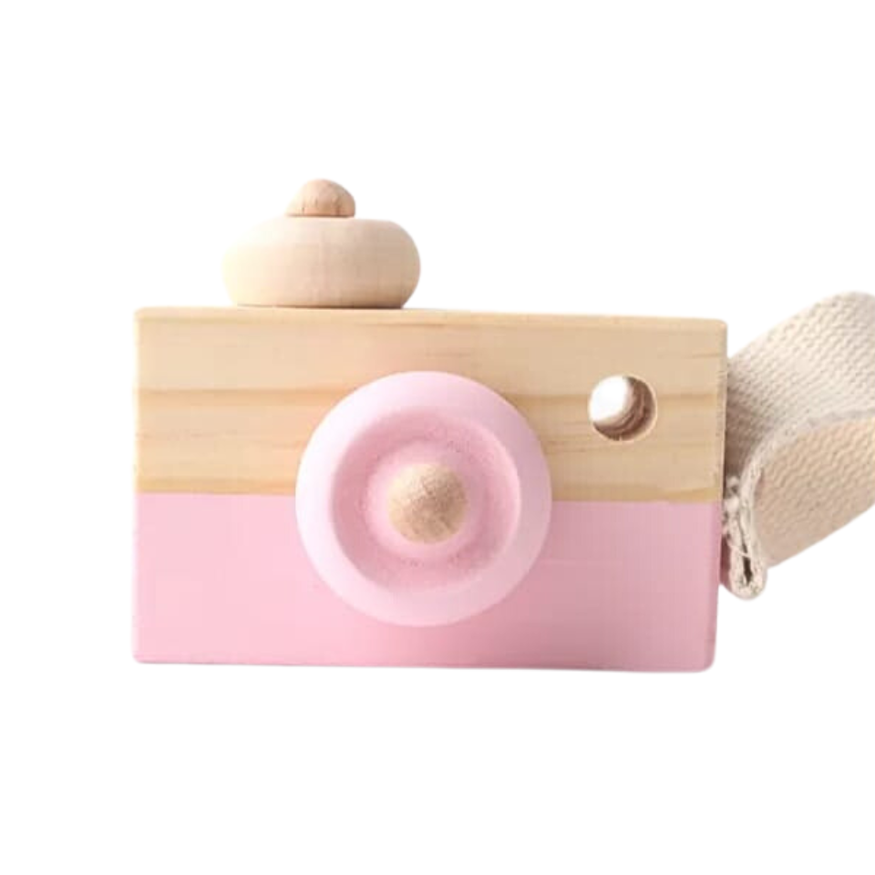 Cámara de Juguete de Madera – Baby Toys - Minimalist House Shop
