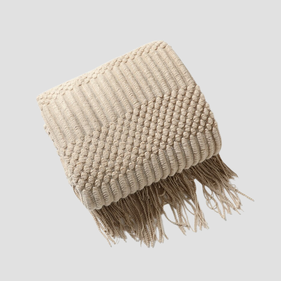 Manta Hogar y Decoración – Crema - Minimalist House Shop