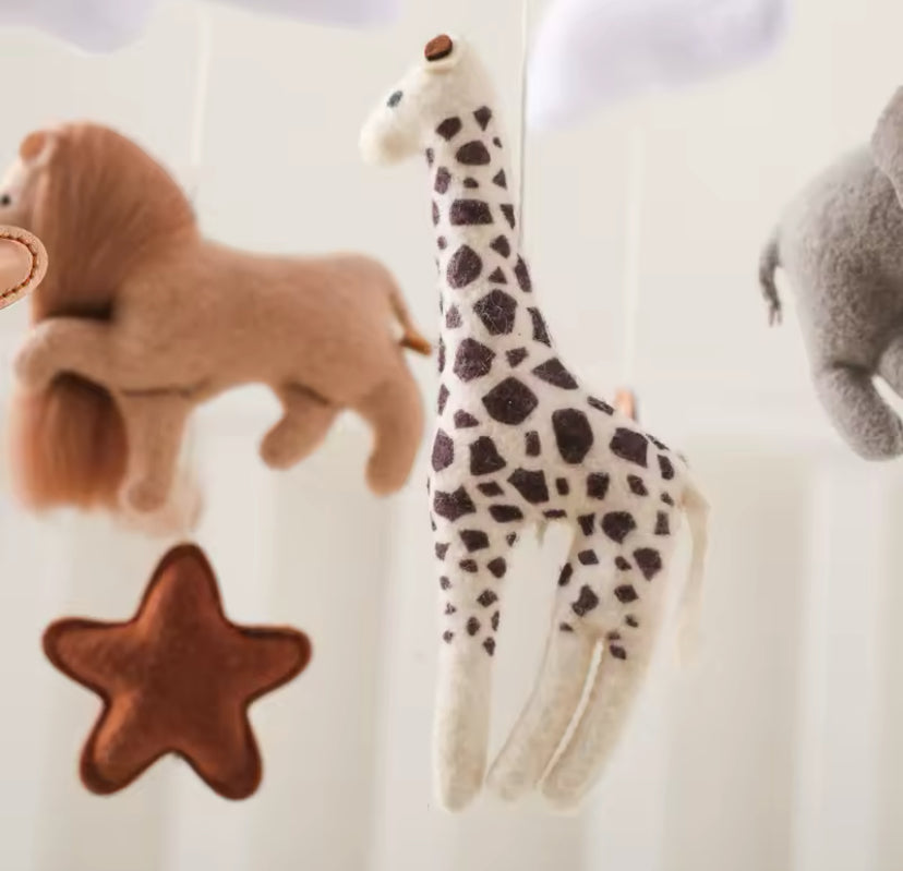 Móvil para Cuna – Animal Kingdom - Minimalist House Shop