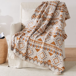 Manta a Cuadros Bohemia – Macia y Confortable
