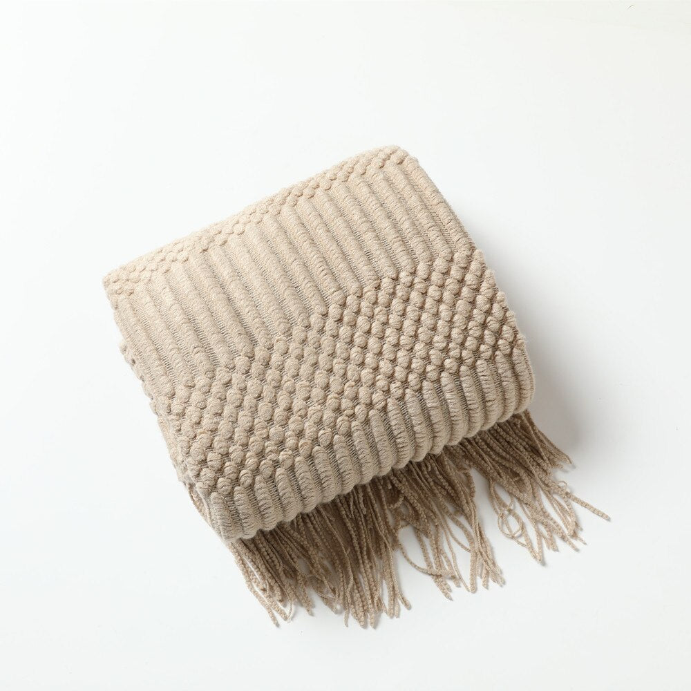 Manta Hogar y Decoración – Crema - Minimalist House Shop