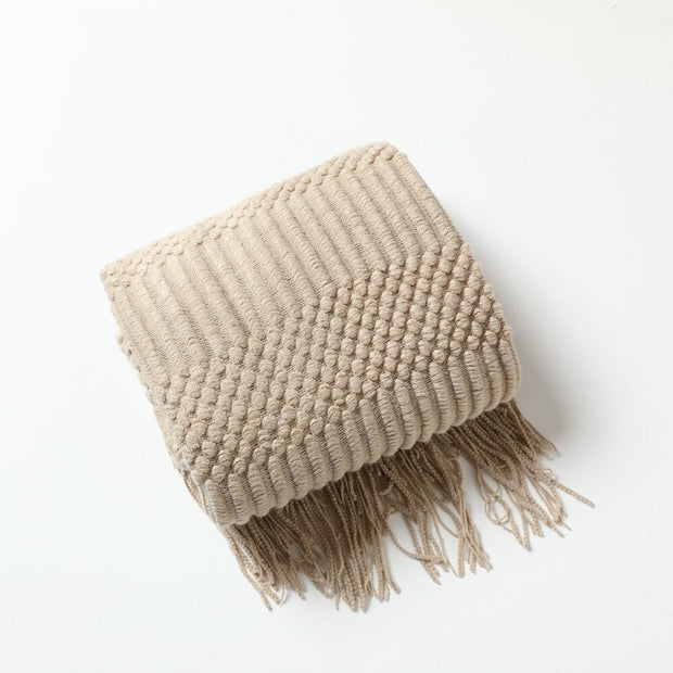 Manta Hogar y Decoración – Crema - Minimalist House Shop