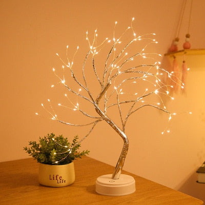 Lámpara Árbol LED DIY