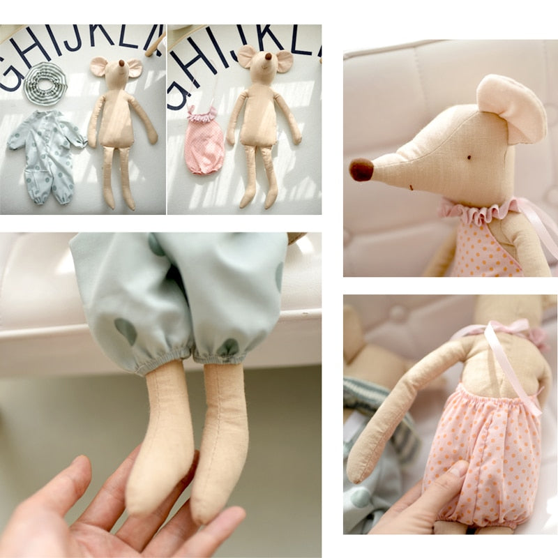 Peluche Mouse – Disponible en 3 tamaños - Minimalist House Shop