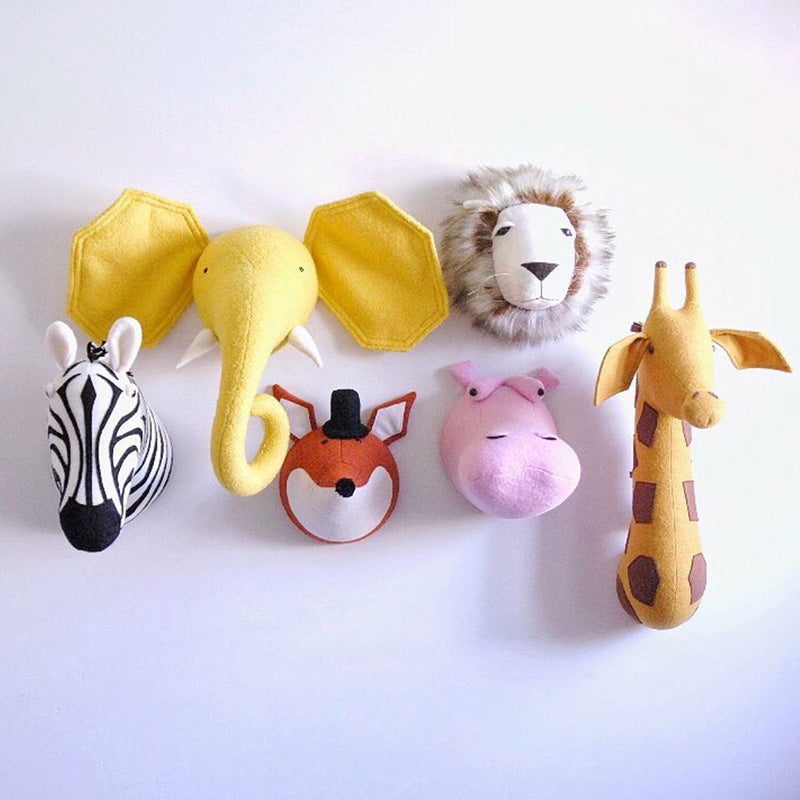 Decoración Infantil de Pared – Zebra y Jirafa