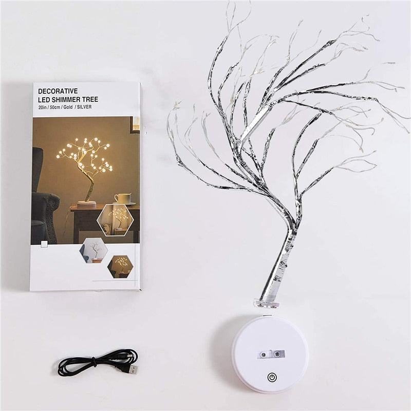 Lámpara Árbol LED DIY - Minimalist House Shop