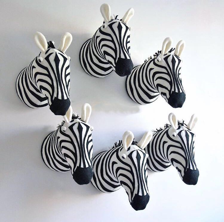 Decoración Infantil de Pared – Zebra y Jirafa