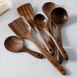 Juego de Utensilios de Cocina Tailandés – 7 piezas