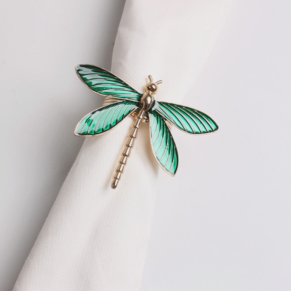 Anillos para Servilletas Libélula – 4 uds - Minimalist House Shop