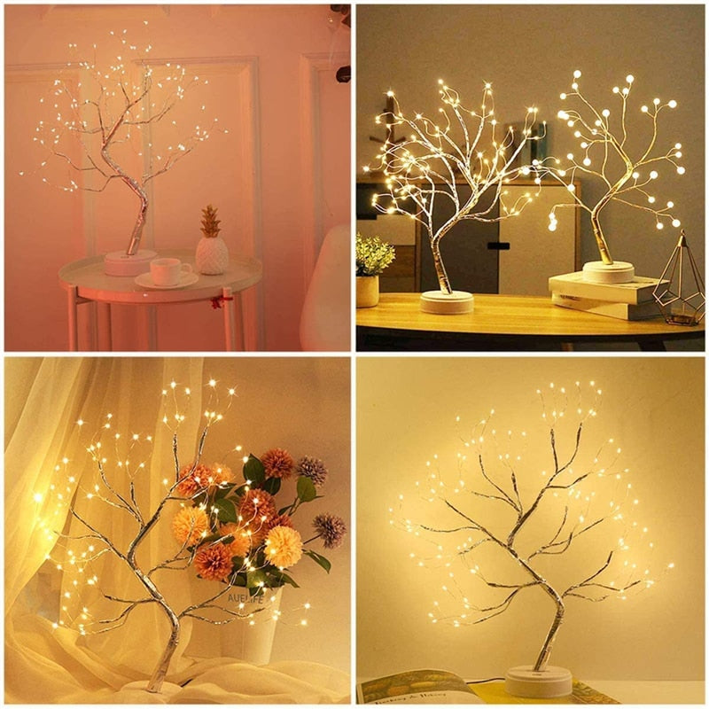 Lámpara Árbol LED DIY