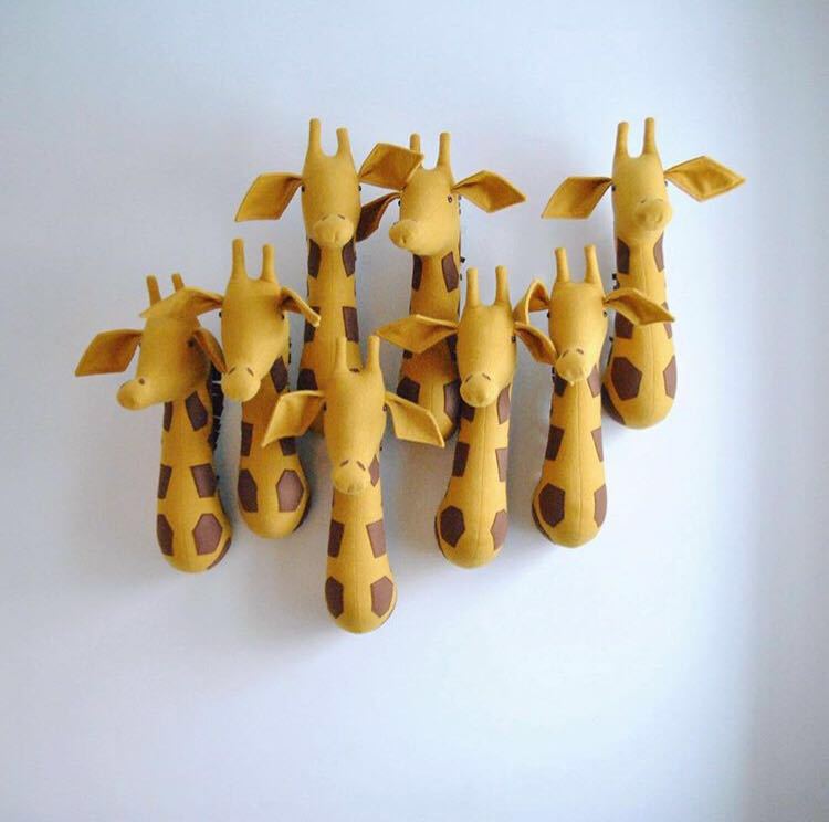 Decoración Infantil de Pared – Zebra y Jirafa