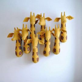 Decoración Infantil de Pared – Zebra y Jirafa