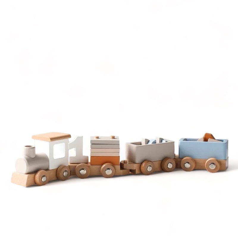 Kit de Madera – Trenecito - Minimalist House Shop
