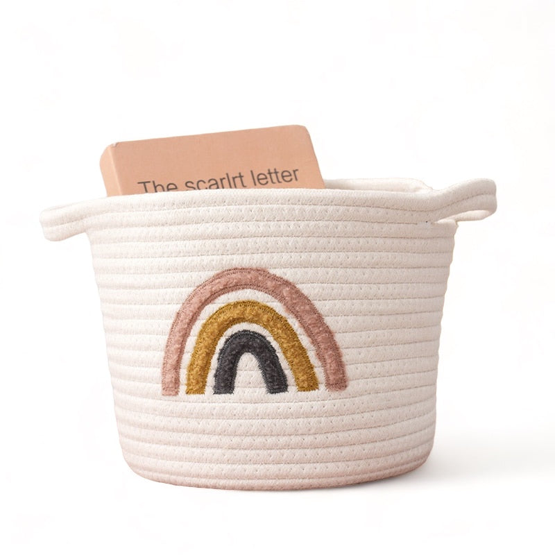 Cesta Organizadora – Arcoíris - Minimalist House Shop