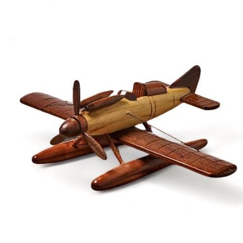 Avión Wooden Vintage - Madera Natural - Minimalist House Shop