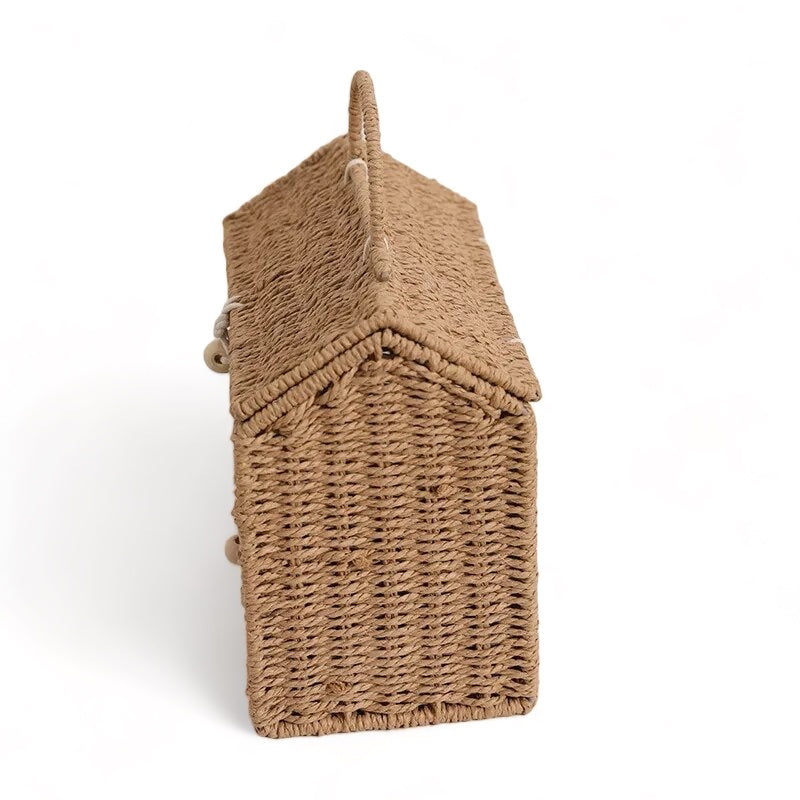 Cesto de rattan - Casinha Baby - Minimalist House Shop
