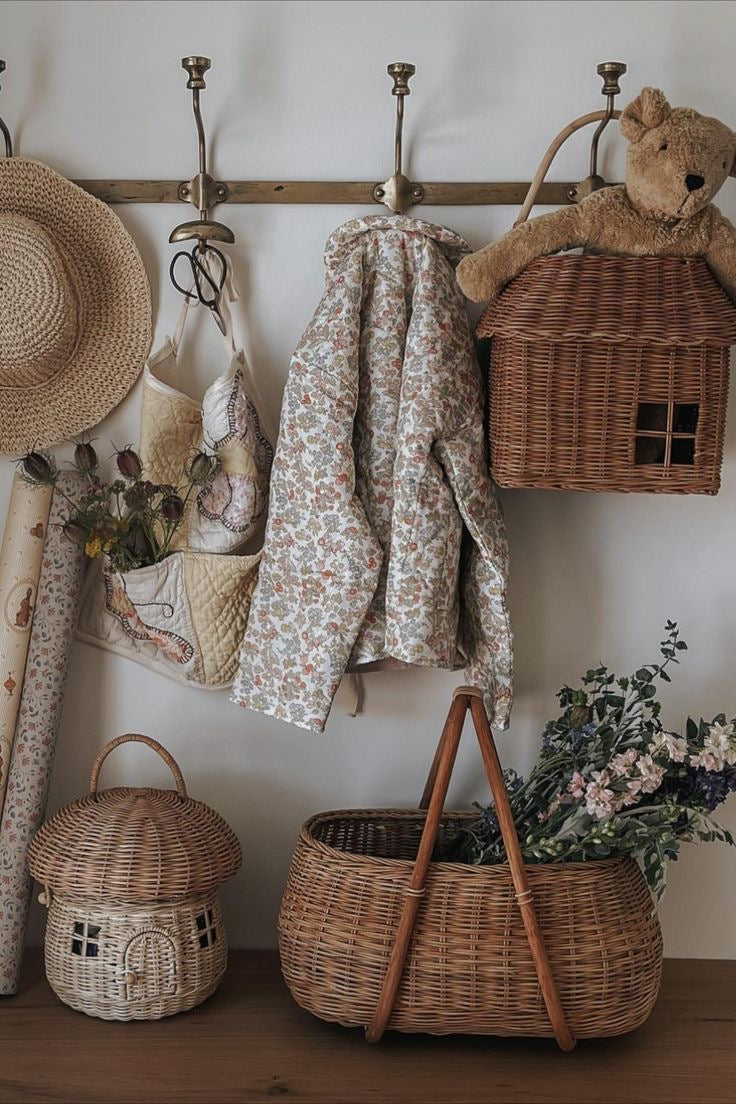 Cesta Organizadora en Forma de Hongo - Minimalist House Shop