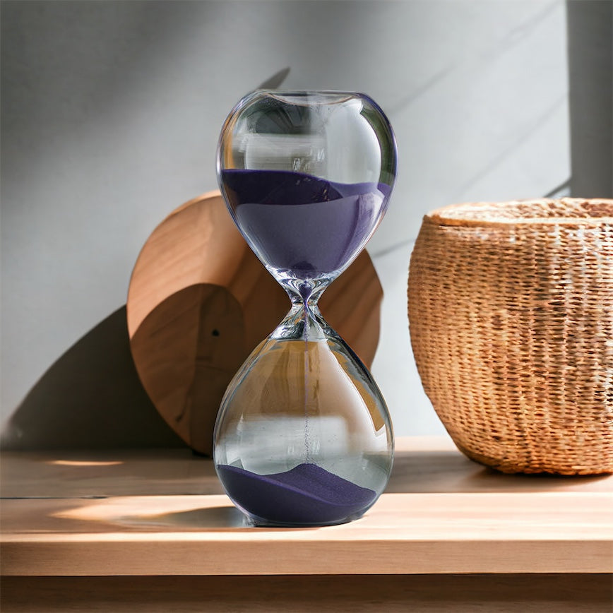 Reloj de Arena – Decoración para Oficina - Minimalist House Shop