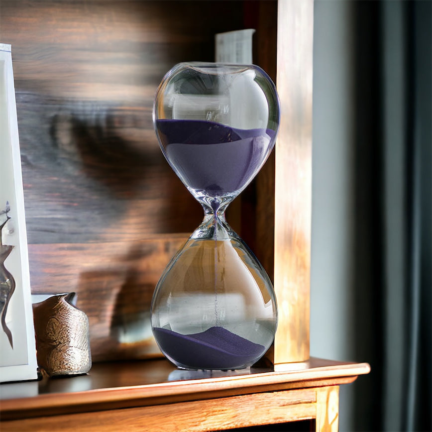 Reloj de Arena – Decoración para Oficina - Minimalist House Shop