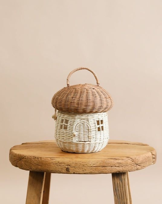 Cesta Organizadora en Forma de Hongo - Minimalist House Shop