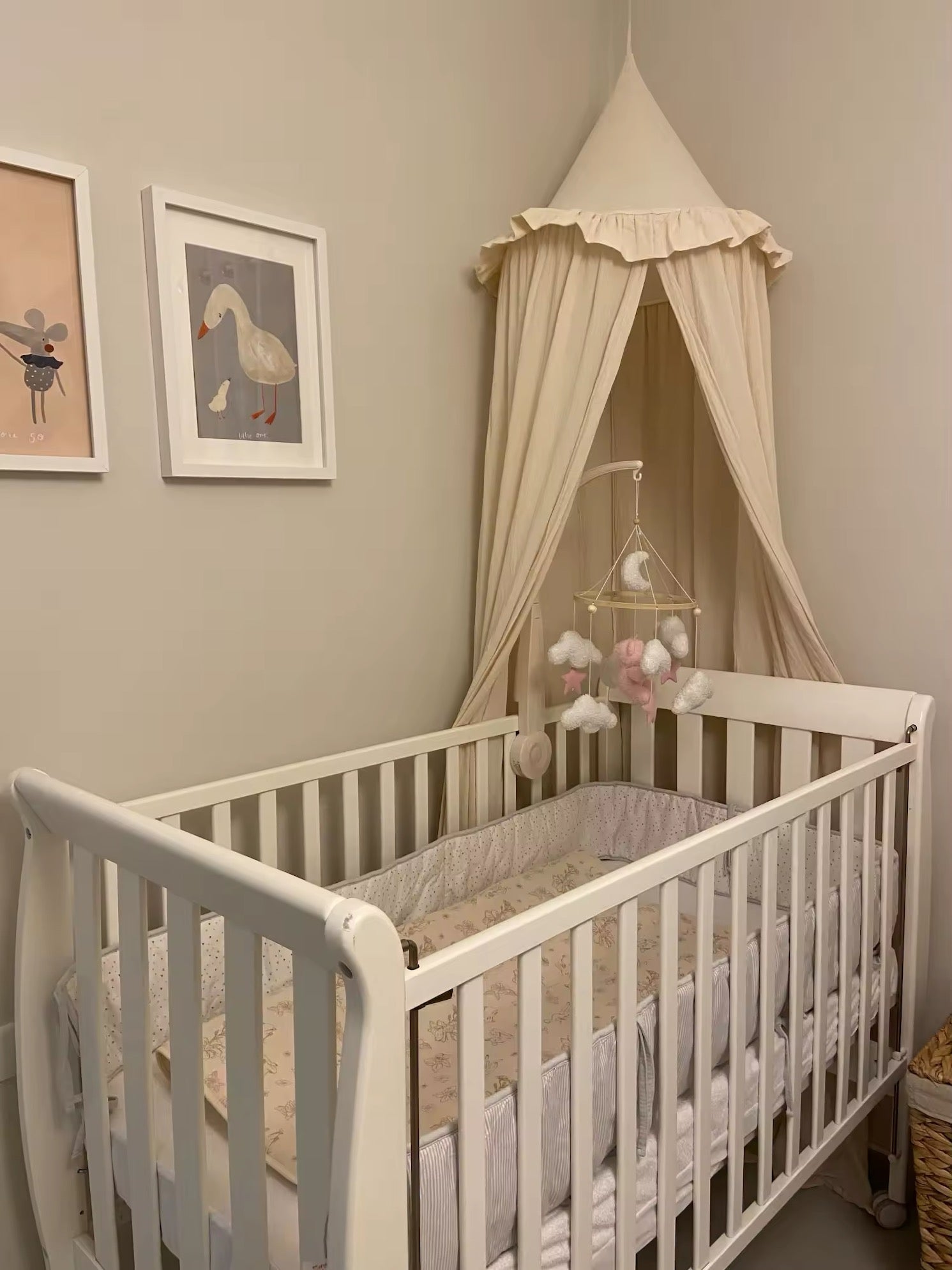 Móvil para Cuna Baby – Osito o Conejito - Minimalist House Shop