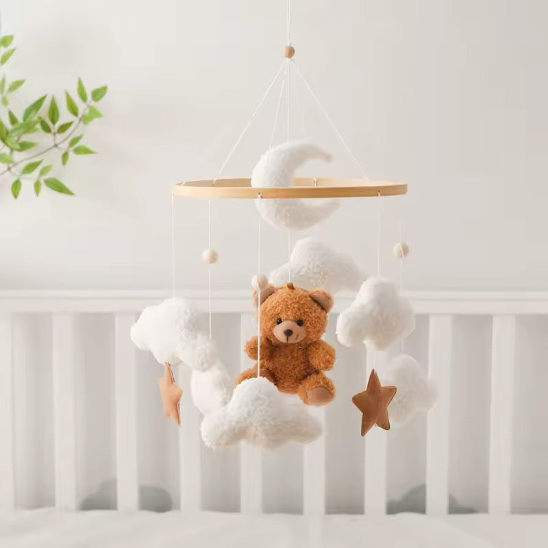 Móvil para Cuna Baby – Osito o Conejito - Minimalist House Shop