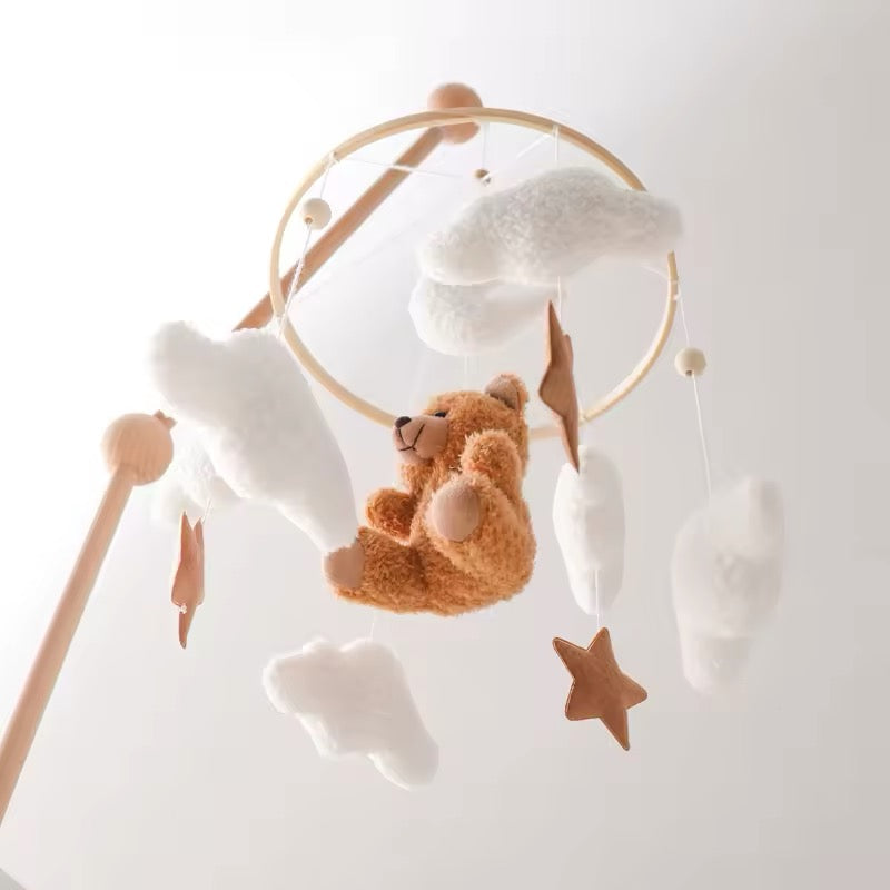 Móvil para Cuna Baby – Osito o Conejito - Minimalist House Shop