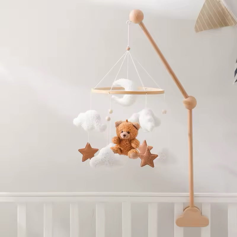 Móvil para Cuna Baby – Osito o Conejito - Minimalist House Shop