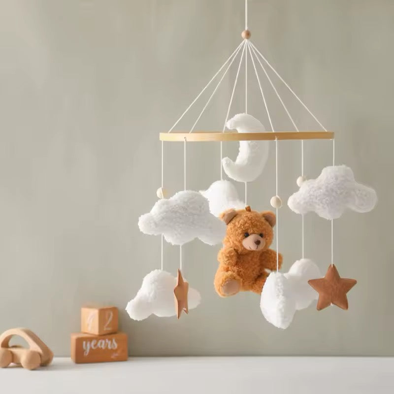 Móvil para Cuna Baby – Osito o Conejito - Minimalist House Shop