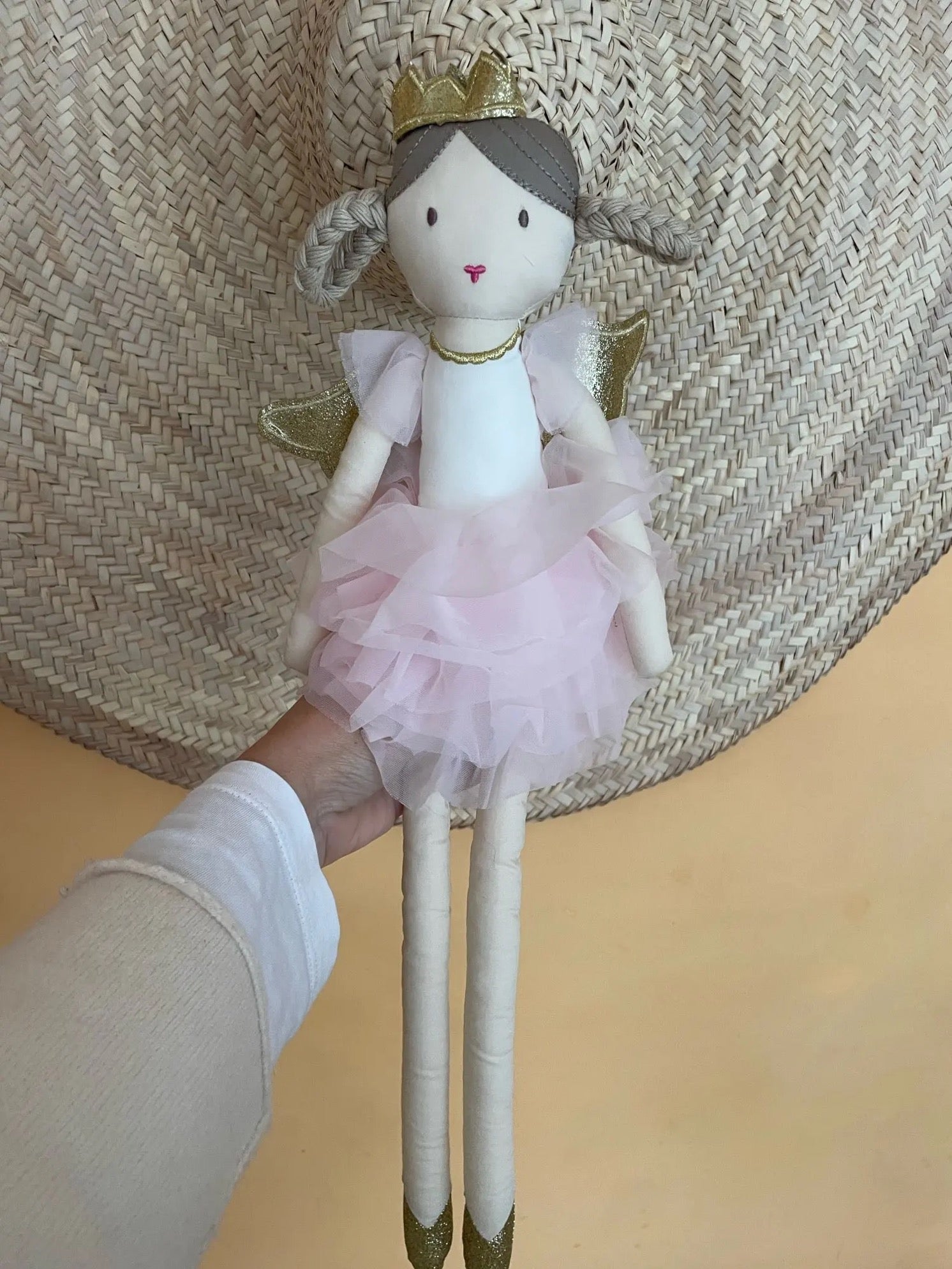 Muñeca de peluche princesa - Minimalist House Shop