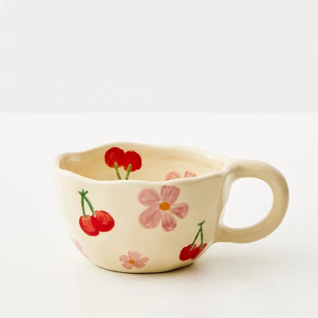 Taza de Cerámica – Flor de Cerezo