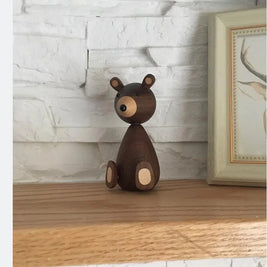 Escultura de Madera Osito