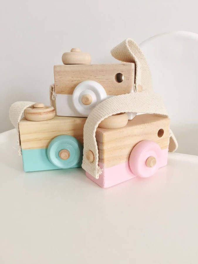 Cámara de Juguete de Madera – Baby Toys - Minimalist House Shop