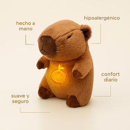 Capibara de Peluche - Colección Noches Tranquilas
