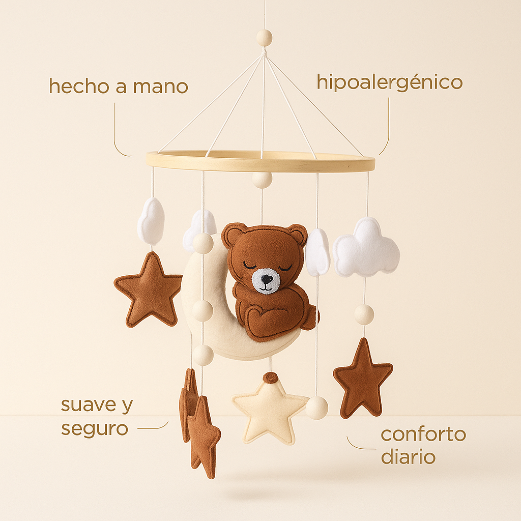 Móvil para Cuna Osito