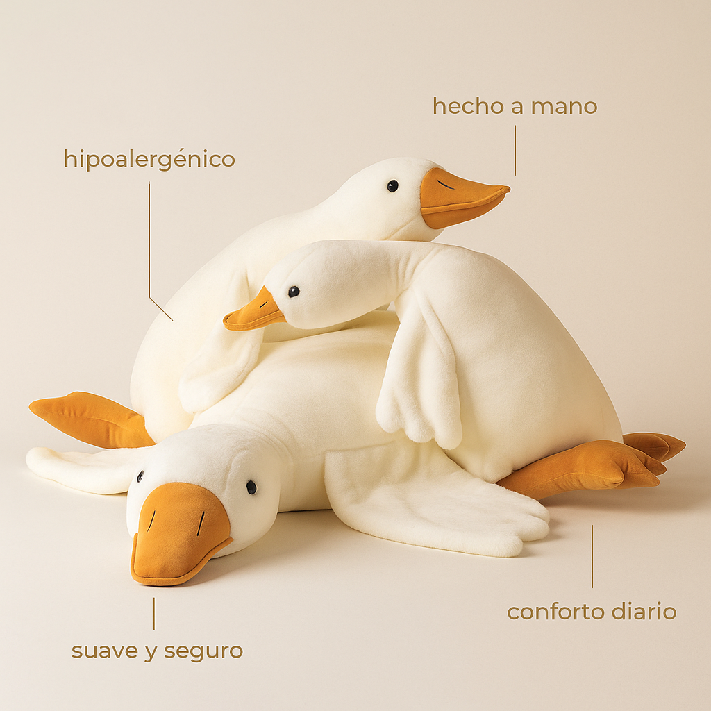 Peluche de Pato – Amigo para Dormir - Minimalist House Shop