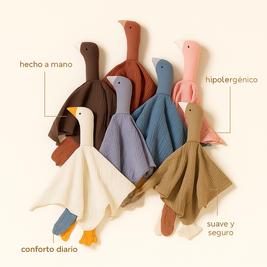 Toalla Naninha Calmante de Diseño Animado – Ganso