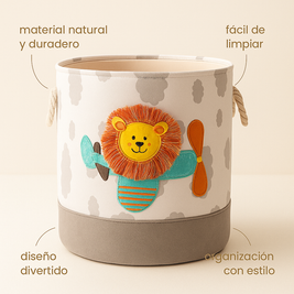 Cesta Organizadora de Juguetes – Animales