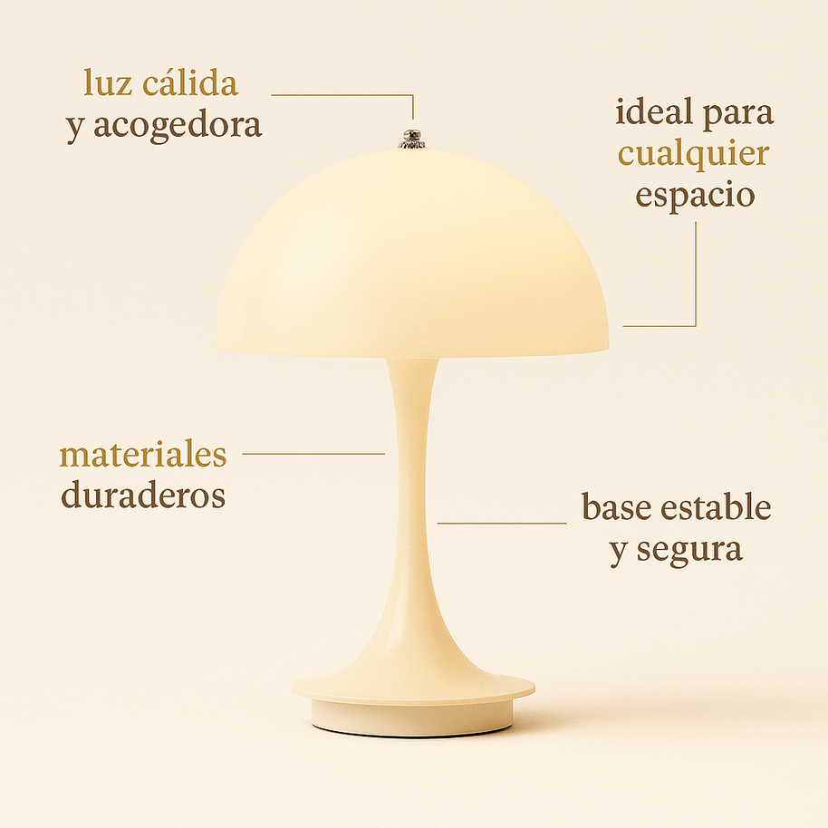 Lámpara recargable Savanah 